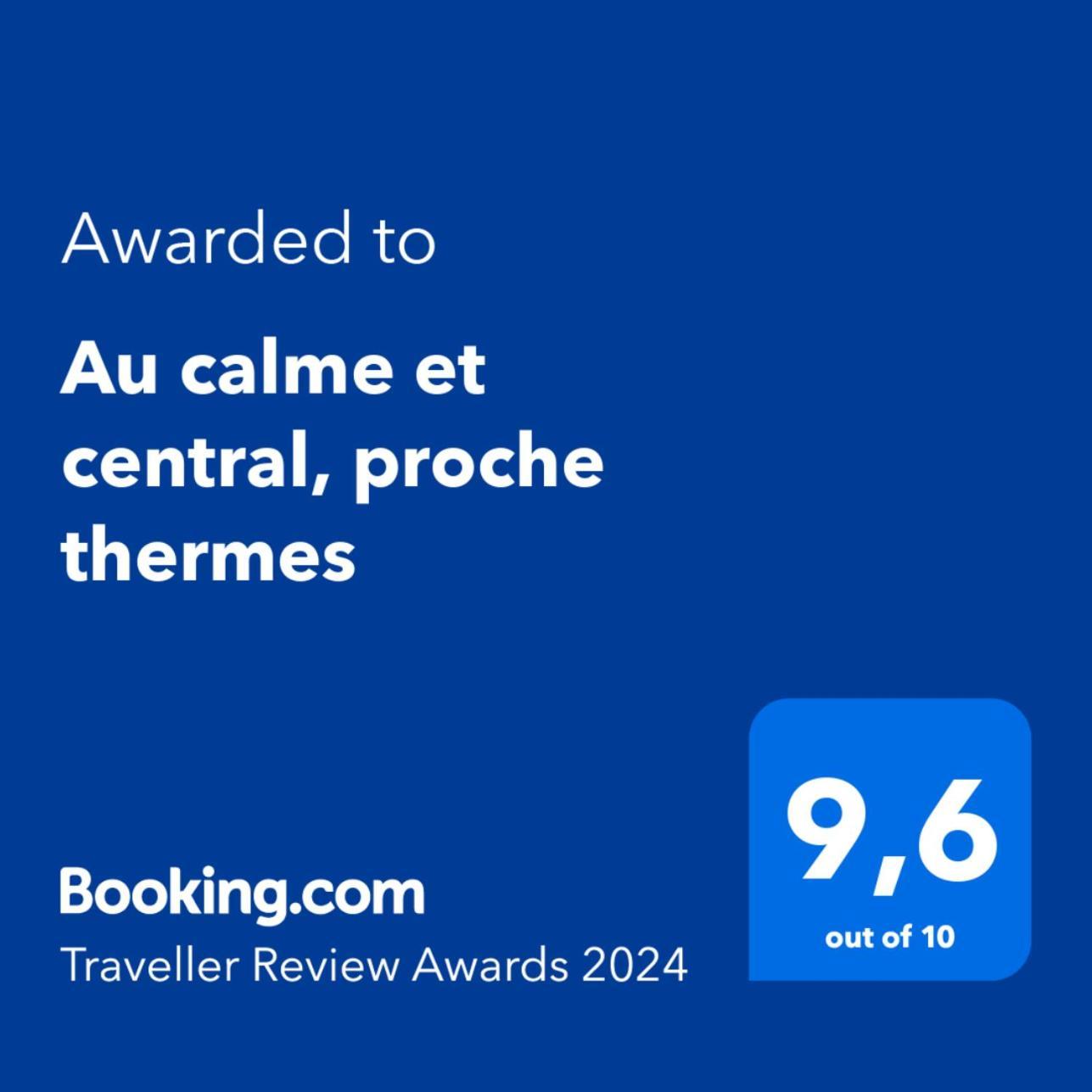 또농-레-방 Au Calme Et Central, Proche Thermes 아파트 외부 사진